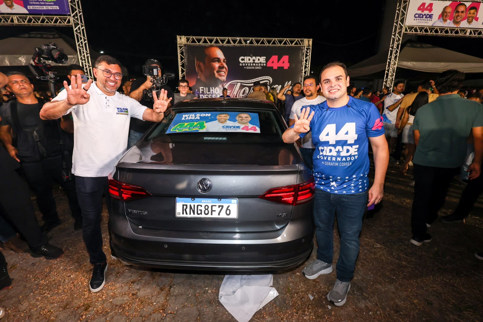 *Roberto Cidade dá início à campanha eleitoral com mobilização na capital e no interior*