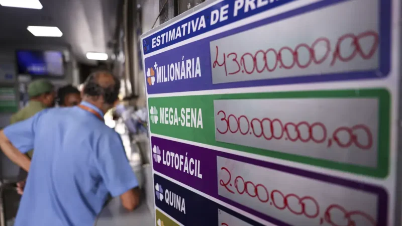 Mega-sena acumula para R$ 45 milhões; confira os números