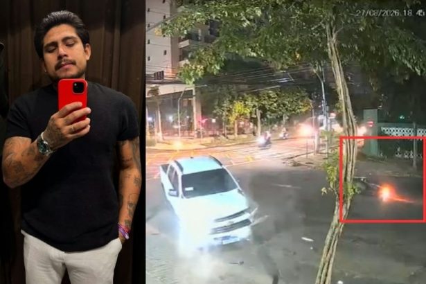Motociclista morre ao bater em viatura que avançou sinal vermelho