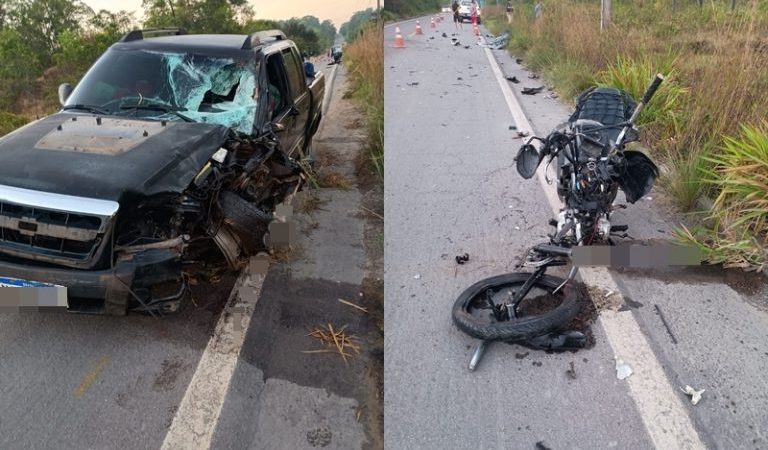 Três acidentes na BR-174 deixam dois mortos e feridos durante Festa do Cupuaçu