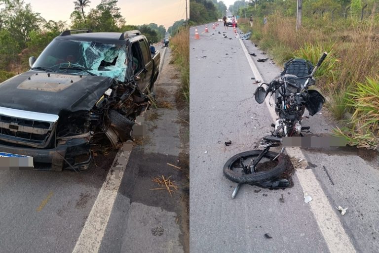 Três acidentes na BR-174 deixam dois mortos e feridos durante Festa do Cupuaçu