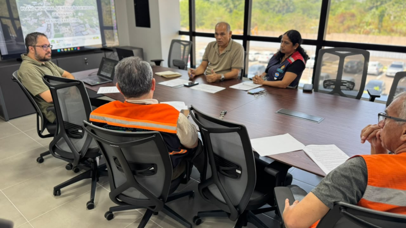 Prefeitura de Manaus avança na implantação do Plano Municipal de Redução de Riscos junto ao Ministério das Cidades