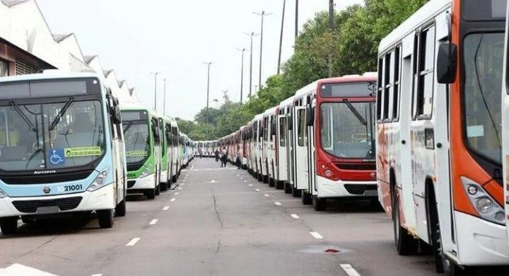 Rodoviários ameaçam paralisar 70% dos ônibus em Manaus na quinta-feira