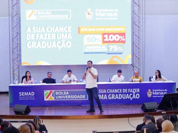 Prefeito Renato Junior lança Programa Bolsa Universidade 2027 e amplia acesso ao ensino superior para pessoas de baixa renda
