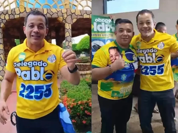 Delegado Pablo percorre interior do Amazonas em agenda com apoio de Flávio Bolsonaro