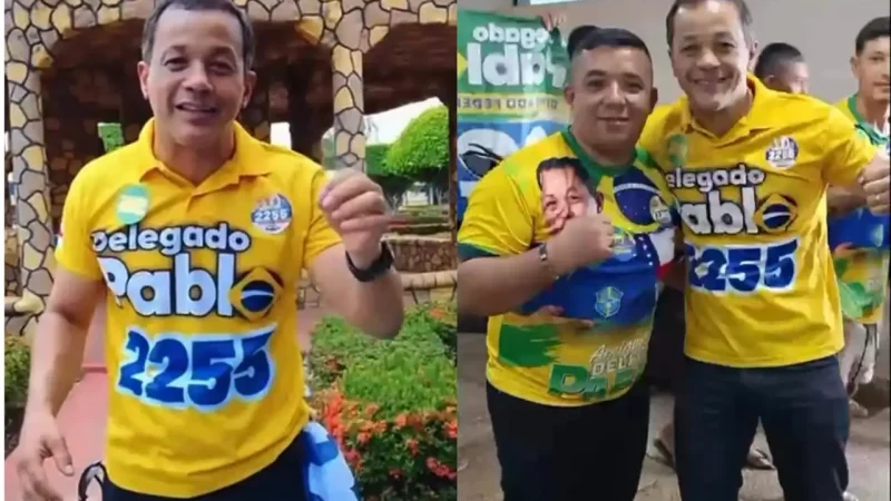 Delegado Pablo percorre interior do Amazonas em agenda com apoio de Flávio Bolsonaro