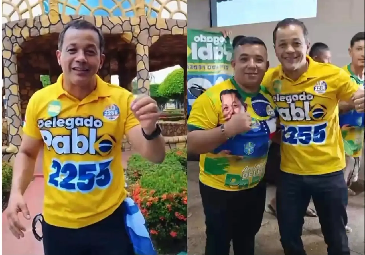 Delegado Pablo percorre interior do Amazonas em agenda com apoio de Flávio Bolsonaro