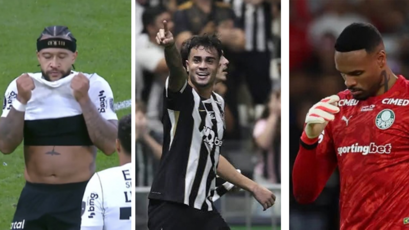 Noite de drama para brasileiros: Corinthians é eliminado, Santos cai nos pênaltis e Palmeiras avança na Libertadores