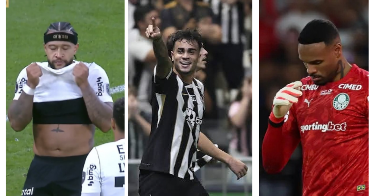 Noite de drama para brasileiros: Corinthians é eliminado, Santos cai nos pênaltis e Palmeiras avança na Libertadores