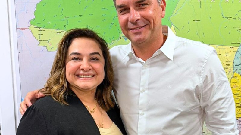 Professora Maria anuncia vinda de Flávio Bolsonaro ao Amazonas no dia 12 de setembro