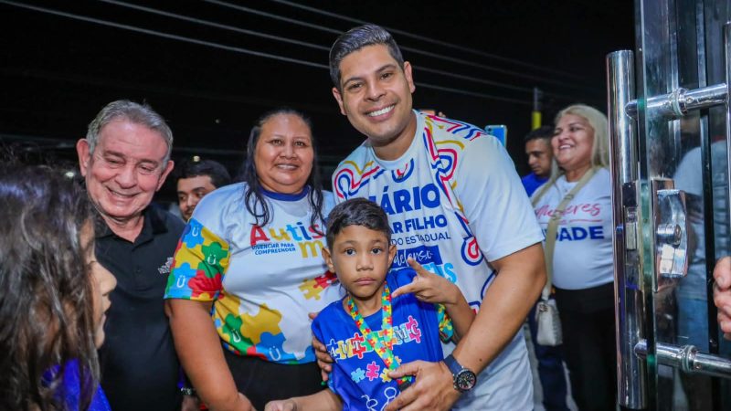 “O deputado dos autistas”: Autor do CAIC-TEA e JUVENTUDE TEA, Mário César Filho ganha reconhecimento de mães atípicas no Amazonas