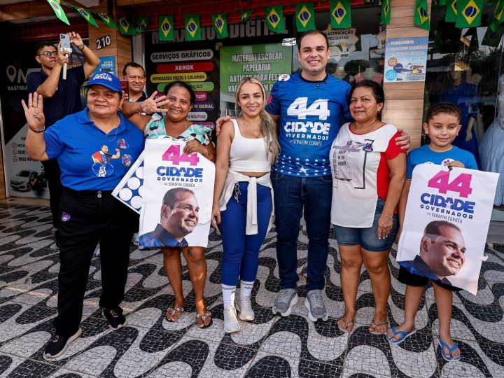 Roberto Cidade leva proposta do Hospital da Mulher às ruas do Bairro da União e pede confiança para levar o Amazonas adiante