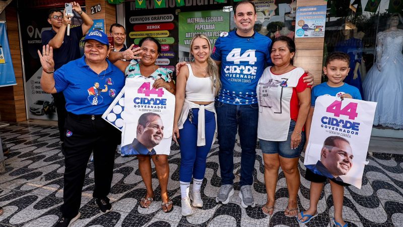 Roberto Cidade leva proposta do Hospital da Mulher às ruas do Bairro da União e pede confiança para levar o Amazonas adiante