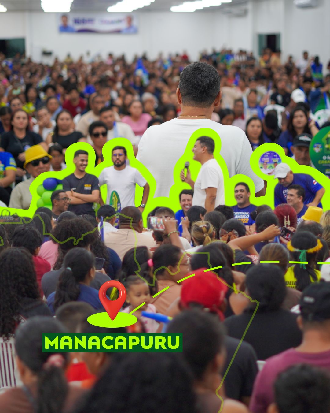 Manacapuru abraça candidatura de Jesus Alves para deputado federal