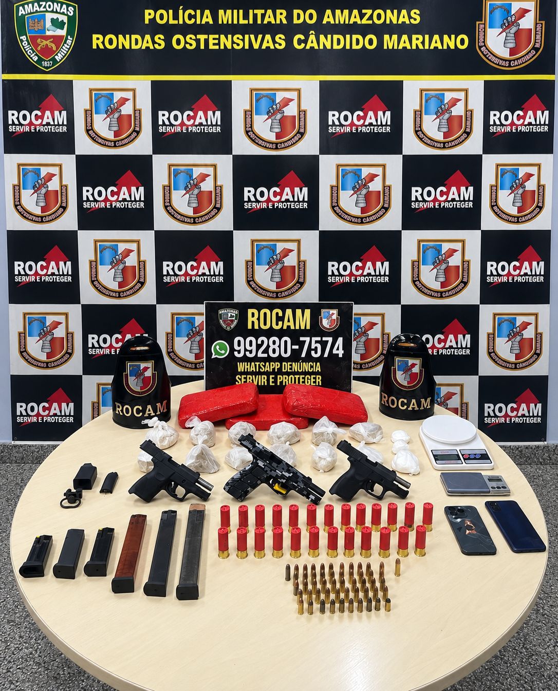 Em menos de 4h, PMAM prende dupla envolvida em atentado contra policial militar
