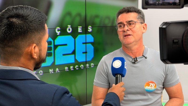 O crime é forte quando o governo é fraco”, afirma David Almeida ao criticar domínio das facções