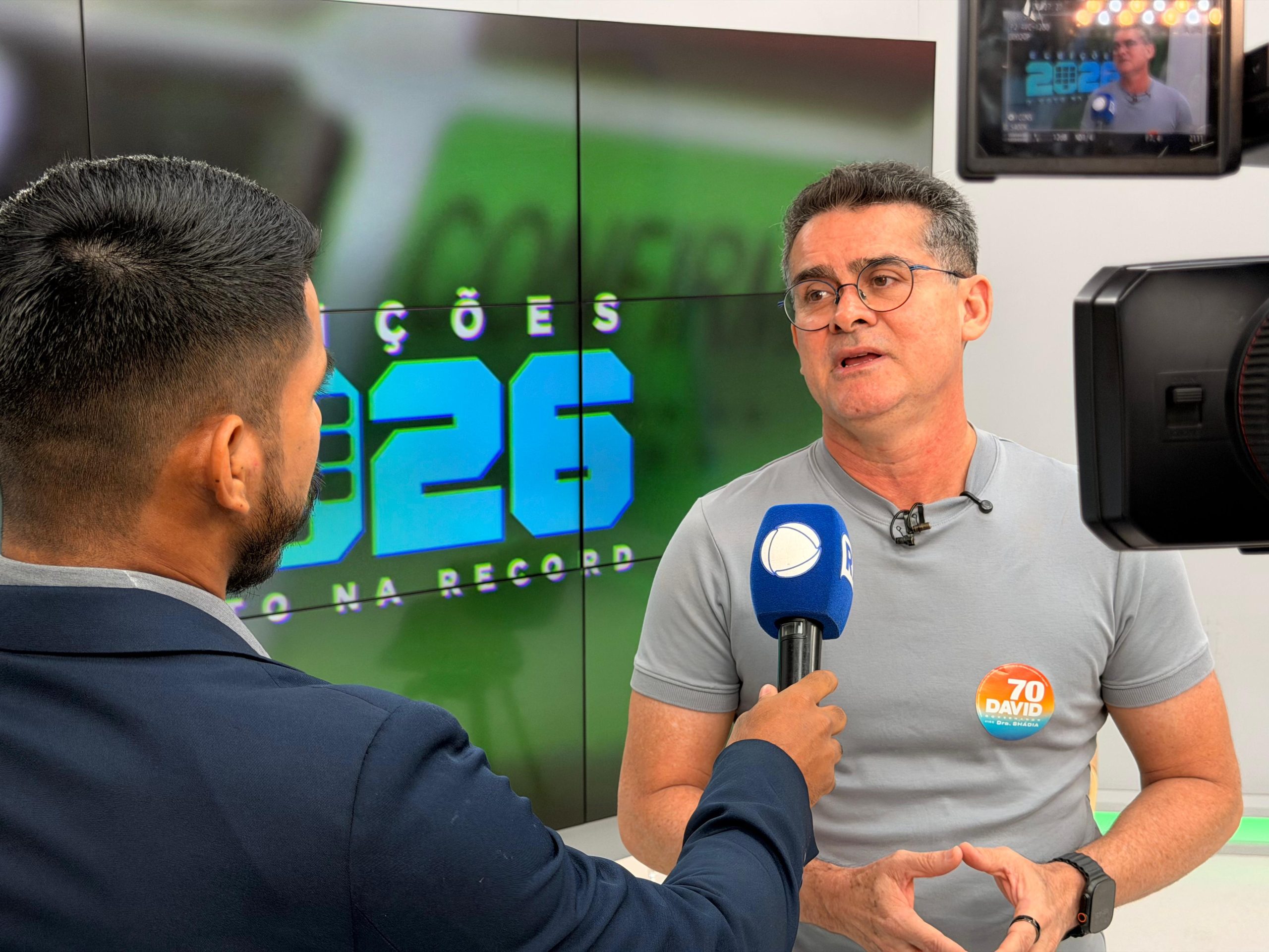 O crime é forte quando o governo é fraco”, afirma David Almeida ao criticar domínio das facções