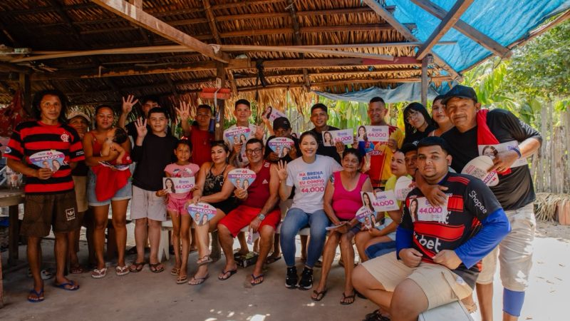 Em Parintins, Brena Dianná reforça compromisso com as comunidades rurais
