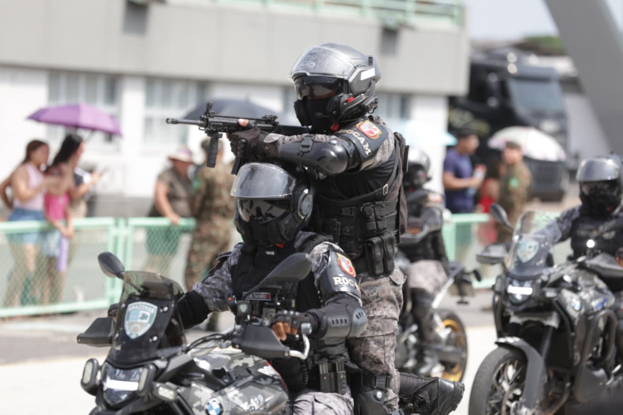 Forças de Segurança do Amazonas participam do Desfile Cívico-Militar de 7 de Setembro