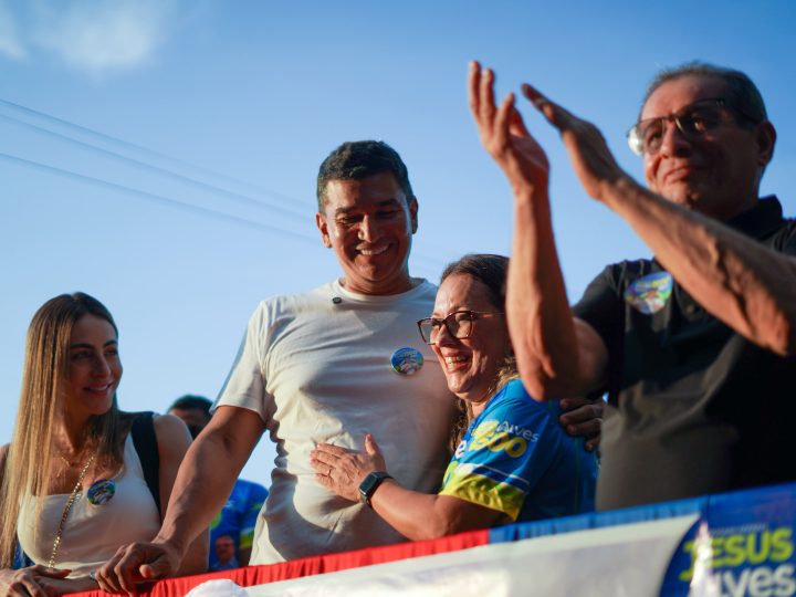Em Carauari, Jesus Alves garante que irá priorizar habitação e produção rural