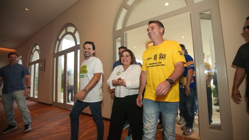 Professora Maria e Tropa do PL recebem Flávio Bolsonaro em Manaus