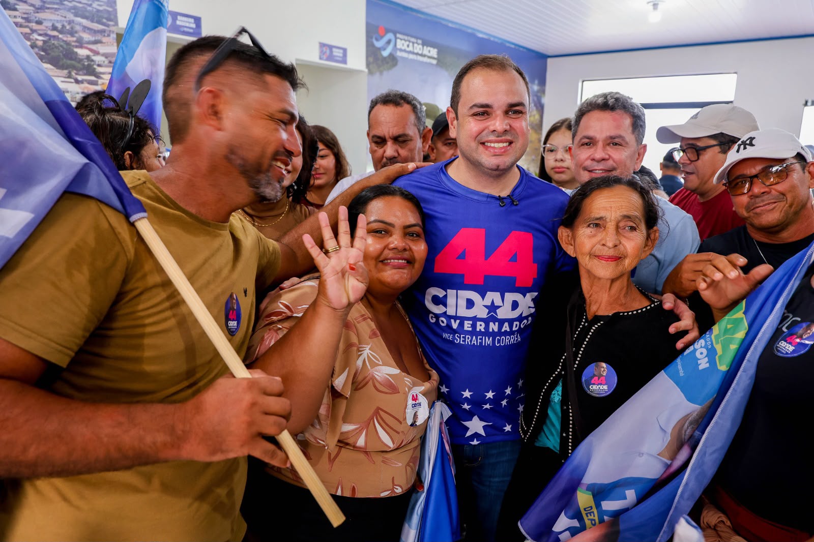 Em Boca do Acre, Pauini e Tapauá, Roberto Cidade apresenta propostas para o segundo mandato de governador