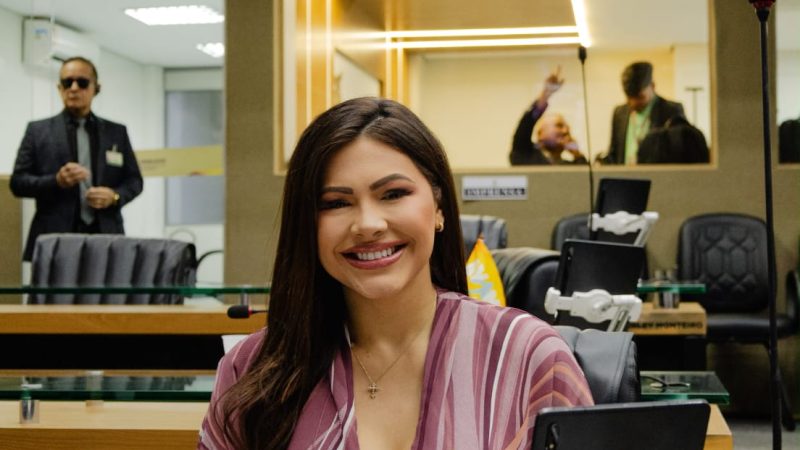 Brena Dianná é uma das deputadas estaduais mais atuantes do Amazonas