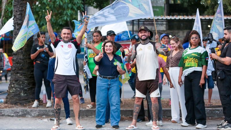 Professora Maria cresce em Manaus com apoio da população que quer mudança