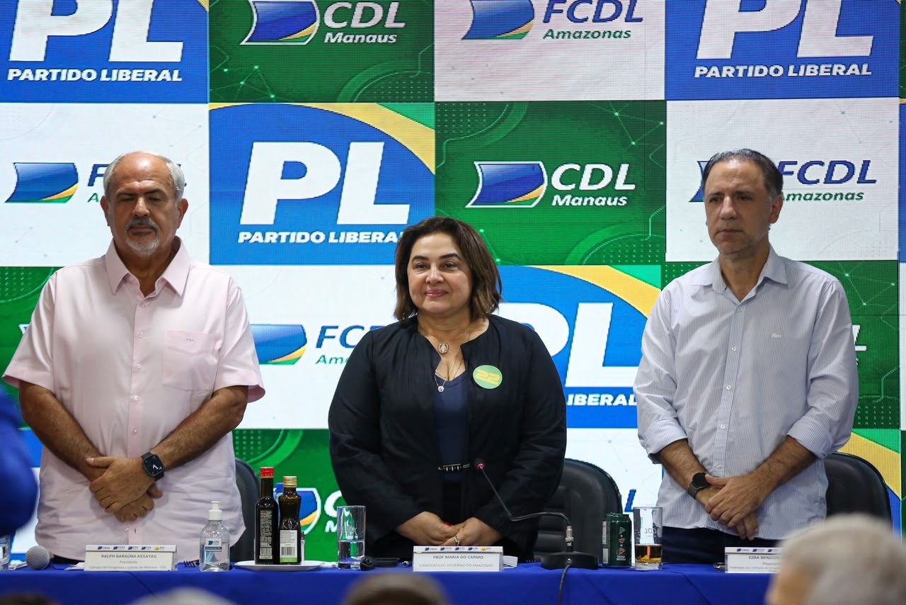 Em apresentação de propostas a lojistas, Professora Maria diz que será ‘mão amiga’ do comércio