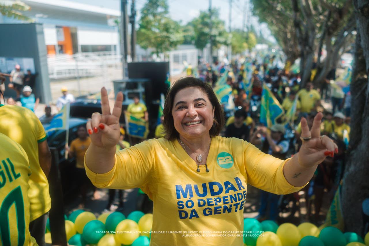 Professora Maria leva força do 22 a três dos maiores colégios eleitorais do Amazonas