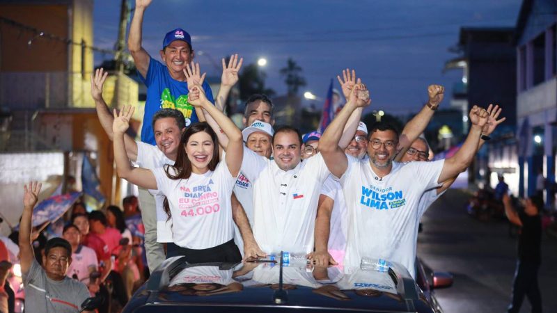 Wilson Lima aponta transformação de Parintins, da água tratada ao novo patamar do festival, como marca do trabalho que quer levar ao Senado