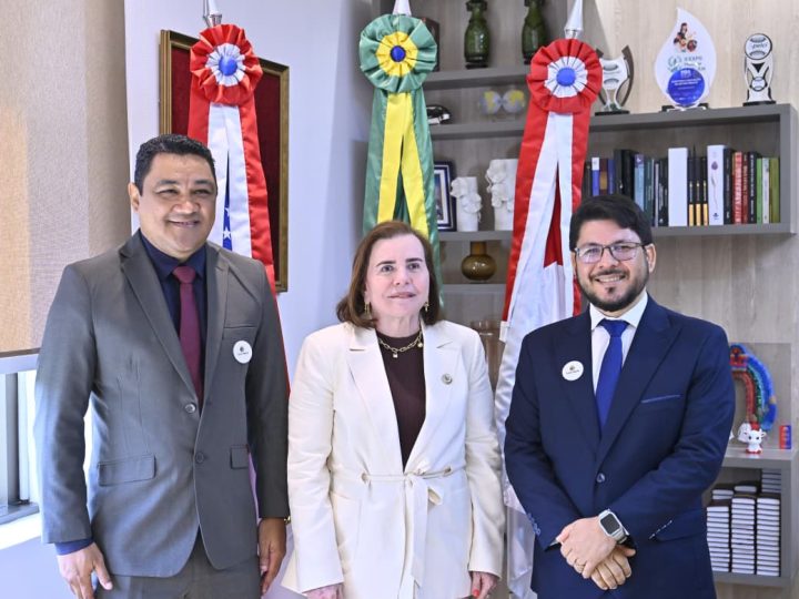 Presidente do TCE-AM recebe novo secretário de Meio Ambiente do Amazonas