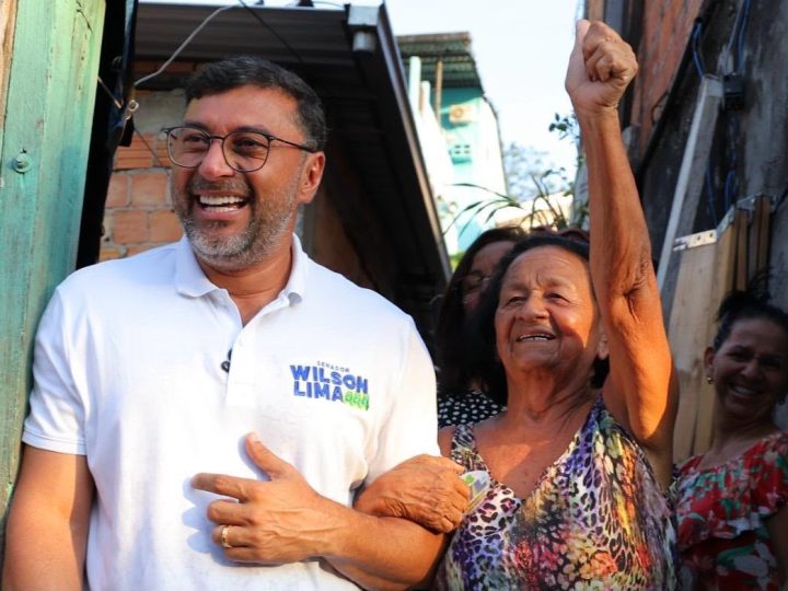 Nova pesquisa coloca Wilson Lima entre os dois primeiros, mostra crescimento em Manaus e força no interior
