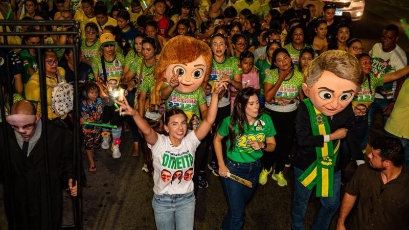 Débora Menezes reúne mais de 2 mil pessoas na zona Norte de Manaus durante o Bloquinho da Debinha