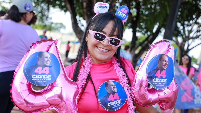 Mobilização do ‘Banzeiro do 44’ toma as principais ruas de Manaus neste sábado