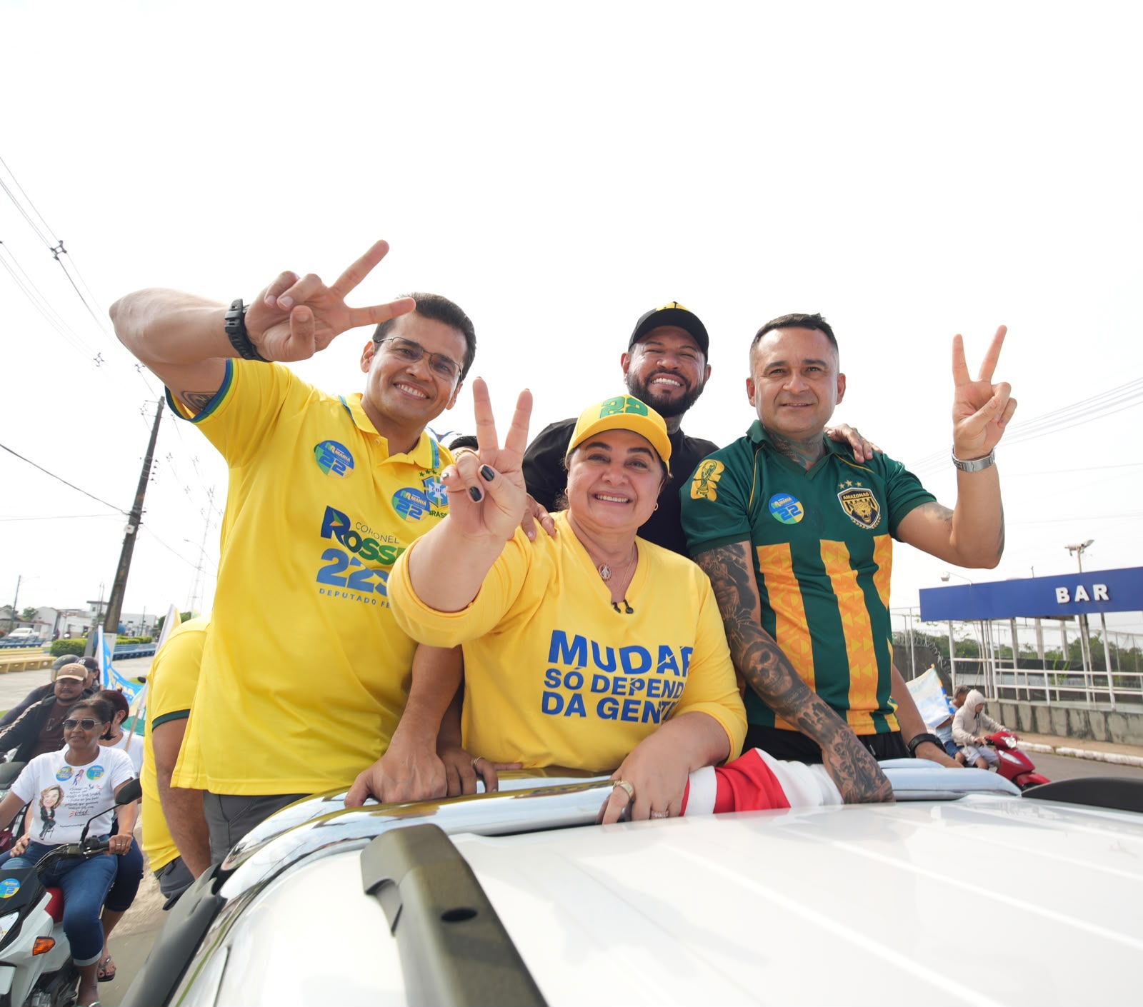 Coari, Tefé, Fonte Boa e Eirunepé: Professora Maria intensifica agenda no interior e diz sentir nas ruas mudança apontada pelas pesquisas