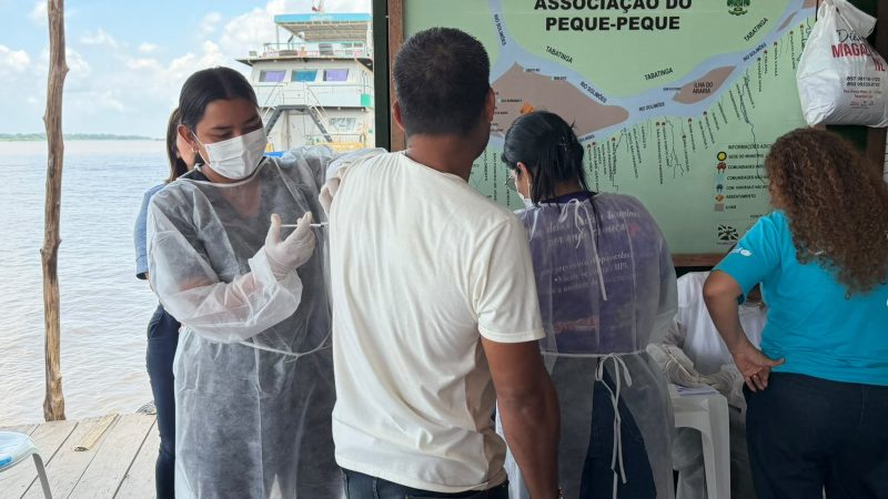 Amazonas confirma seis casos de sarampo e reforça vacinação na região de fronteira