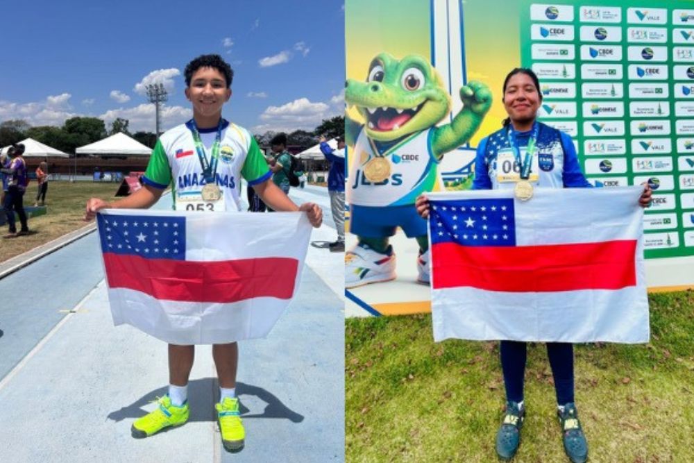 Atletas de Presidente Figueiredo conquistam ouro nos Jogos Escolares Brasileiros 2026