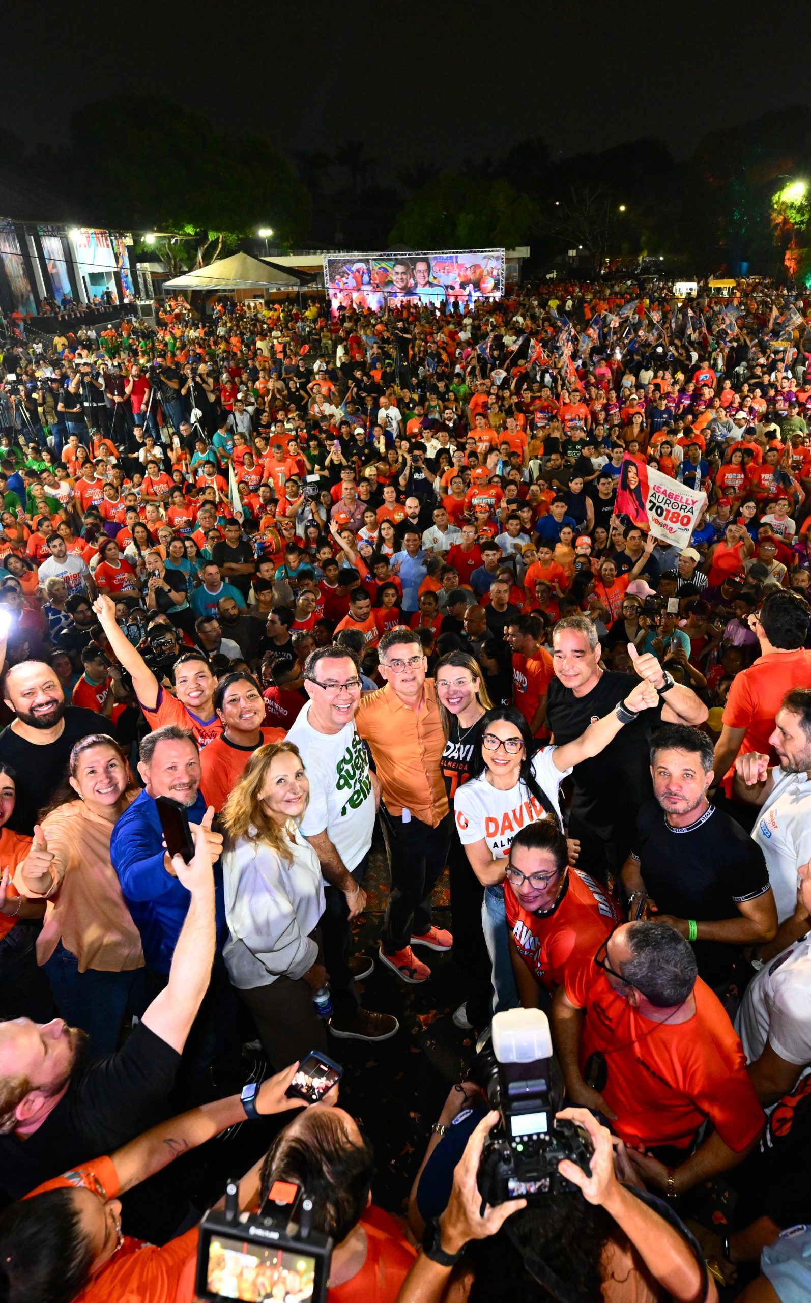 Em Manaus, Augusto Cury promete asfaltar BR-319 no primeiro ano de governo e defende pacificação do país