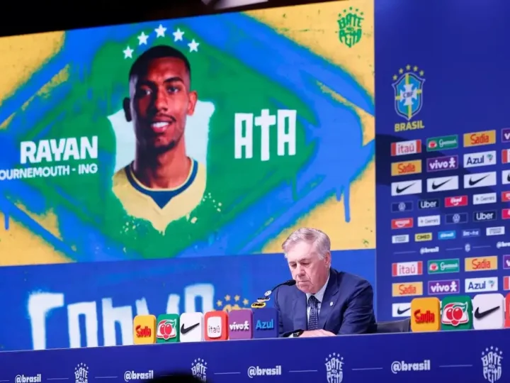 Ancelotti anuncia 26 convocados para amistosos da seleção brasileira