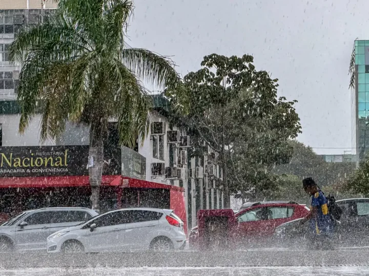 Frente fria leva chuva ao Centro-Oeste e parte do Norte do país