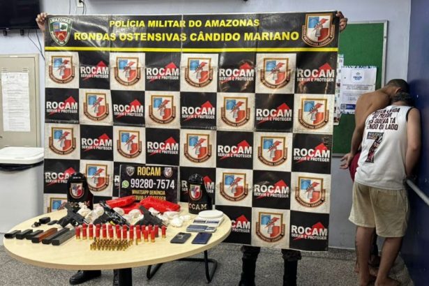 Dois homens são presos suspeitos de ferir PM a tiro em evento político