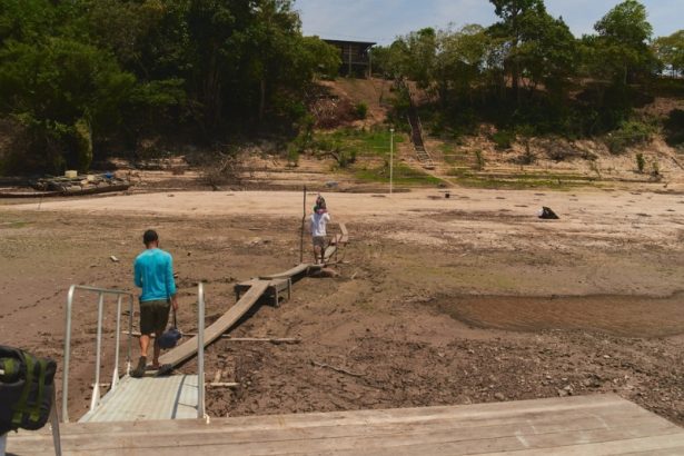 Amazonas lidera em área de seca, que se intensificou em julho e agosto