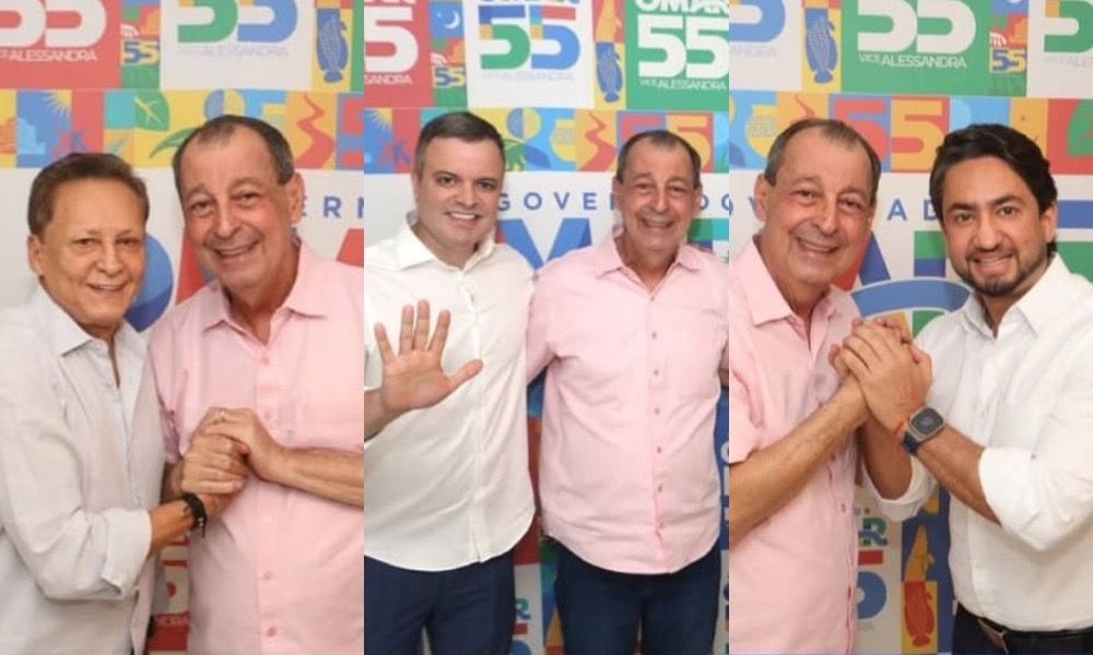 Deputados do União Brasil declaram apoio a Omar Aziz no segundo turno no AM