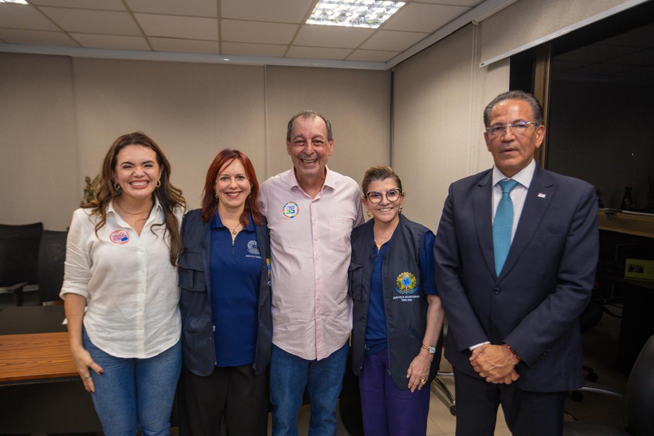 “O Amazonas venceu”, diz Omar Aziz em primeiro pronunciamento após eleição