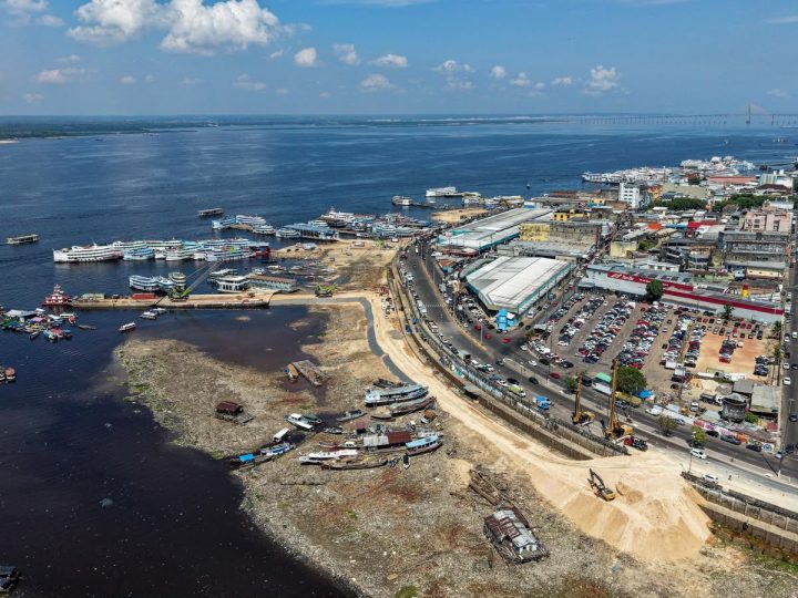 Ministro acompanha obras do terminal Manaus Moderna nesta quinta-feira (22)