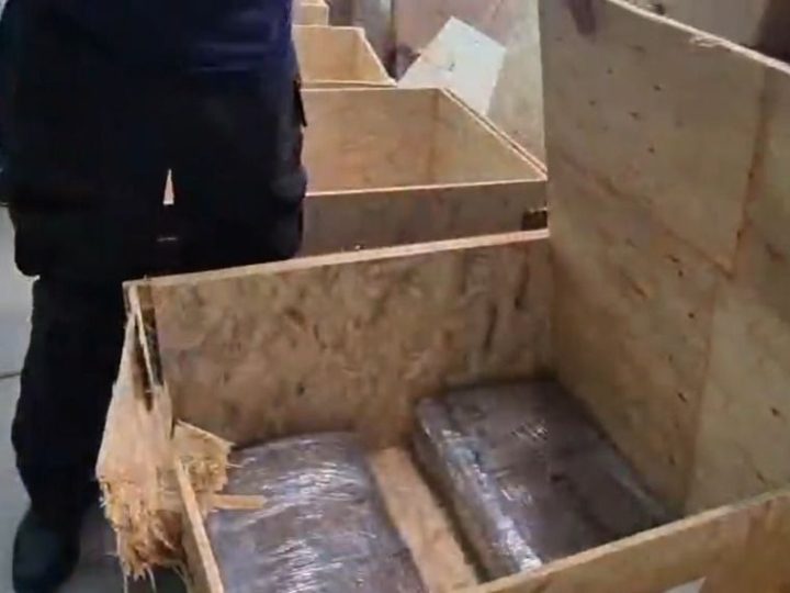 Denarc apreende 126kg de drogas escondidas em carga de painéis solares, em Manaus