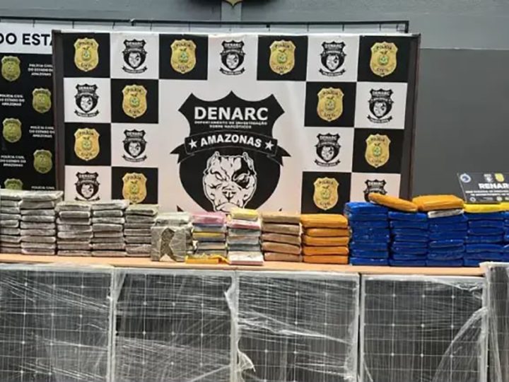 Carga de drogas avaliada em R$ 3 milhões é apreendida em transportadora de Manaus