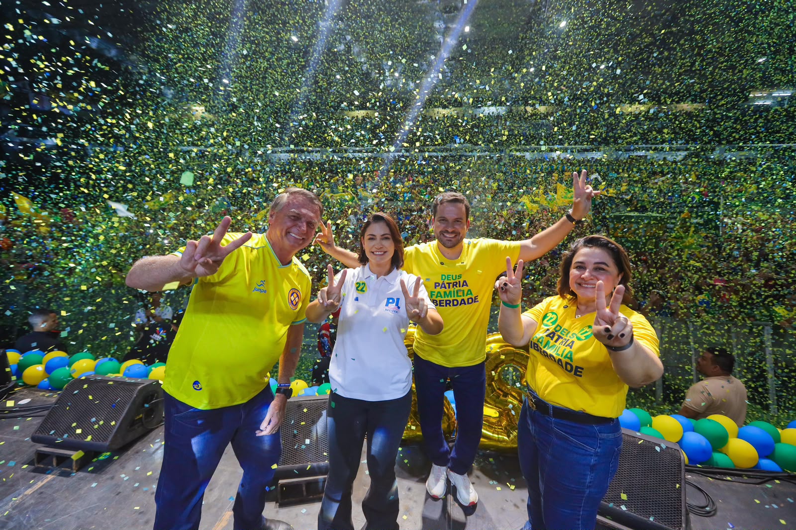 Professora Maria anuncia vinda de Michelle Bolsonaro e o retorno de Flávio ao Amazonas no segundo turno