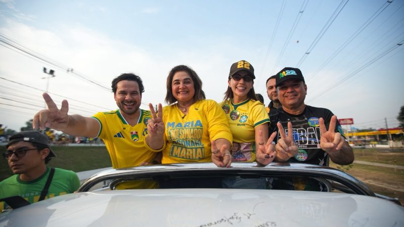 Megacarreata do 22 reúne mais de 5 mil apoiadores de Maria e Flávio nas ruas de Manaus